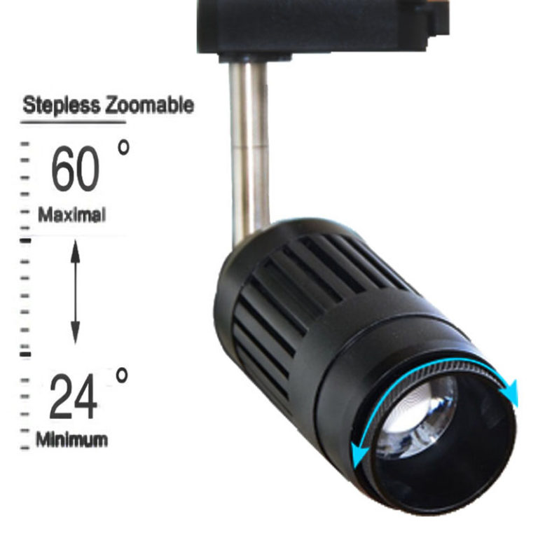 LED Track Lighting Head, 30W Narrow Lighting Beam LED Track Lights