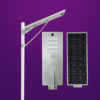 120W all-in-one solar street lights