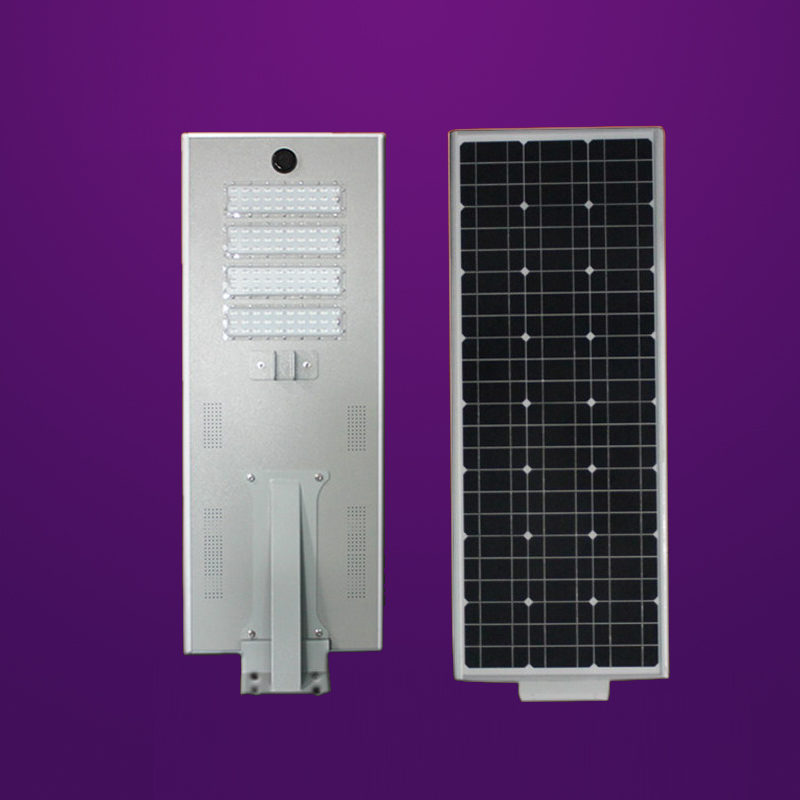 120W integrated solar street light