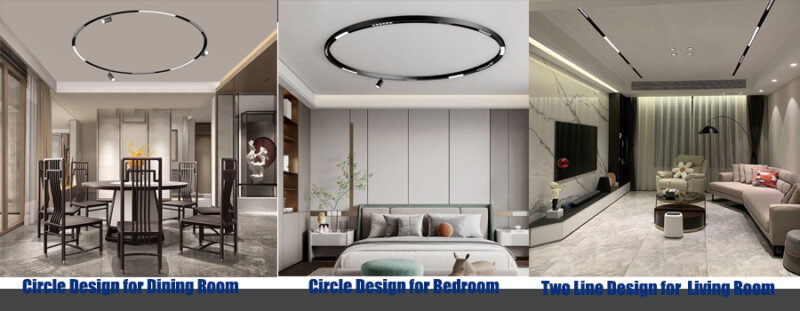 Magnetic Track Lighting Project - SEVEN COLORS LIGHTING CO.,LTD
