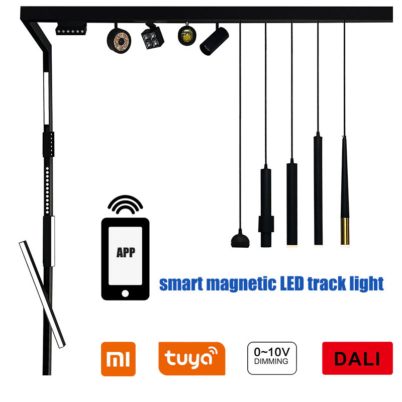 smart magnetic LED track light