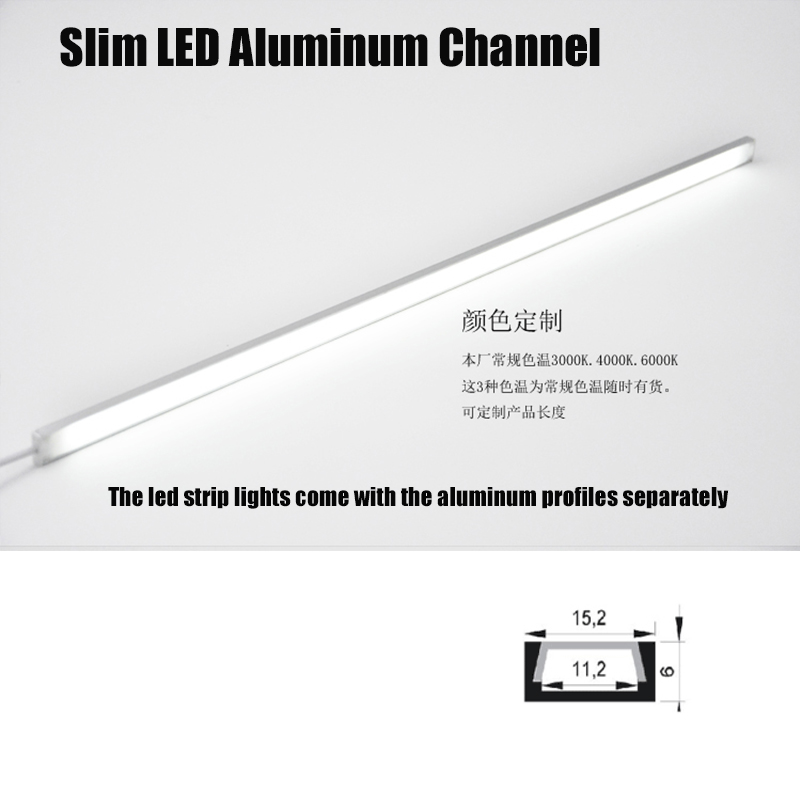 ultra thin aluminum profile for led strip lights