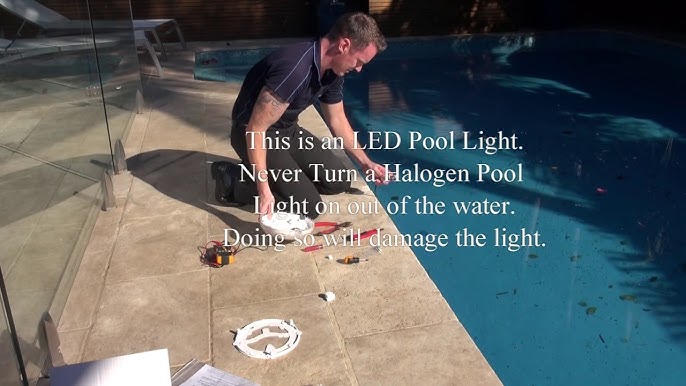 replacing a pool light