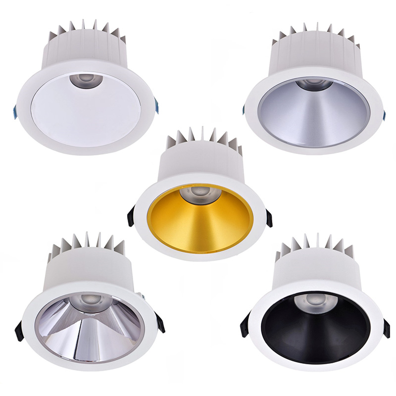 external recessed downlights