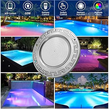 led inground pool lights