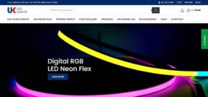 led strip lights waterproof uk Seven Colors