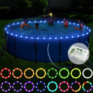 lights for above ground pool Seven Colors