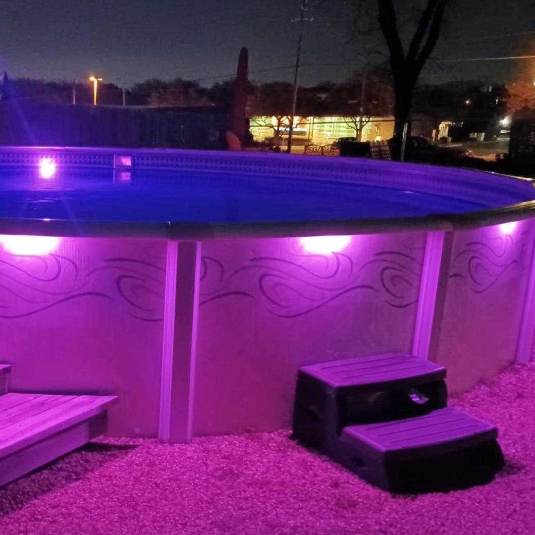 lights for above ground pool
