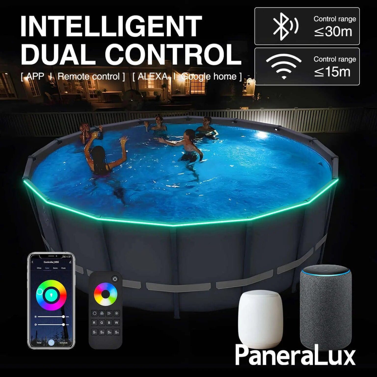 lights for above ground pool details