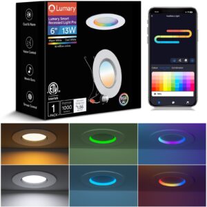 led 6 recessed Seven Colors